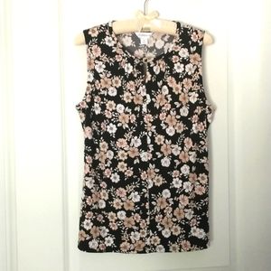 Liz Claiborne Sleeveless Blouse NWOT